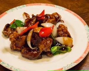 鶏肉の黒コショウご飯セット