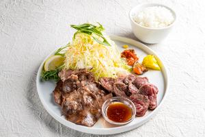アンガス牛ハラミ＆塩タン定食