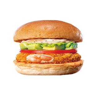 【単品】アボカドえびバーガー　Avocado Shrimp Burger