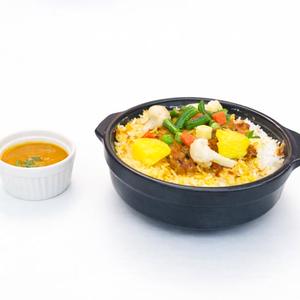 野菜ビリヤニ Vegetable biryani