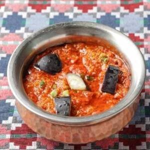 ベイガンマサラ Baigan masala Curry