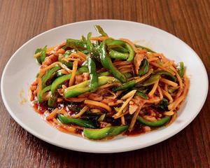 豚肉とピーマン炒め