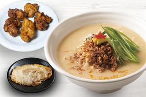西京味噌らーめん+炙りチャーシュー1枚+から揚げ5個