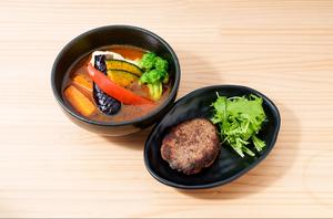 自家製ハンバーグスープカレー