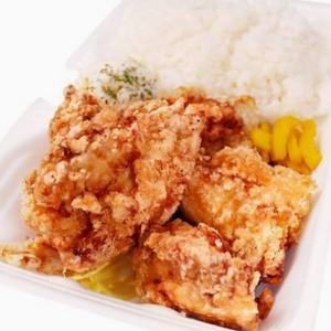 ハーフ＆ハーフ唐揚弁当4個