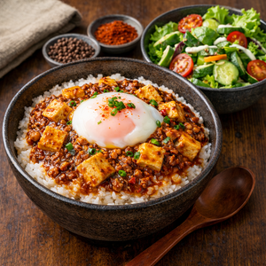 選べる麻婆丼+ミニサラダセット