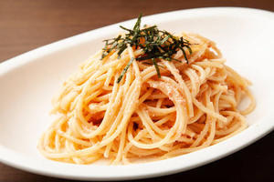 明太子クリームパスタ