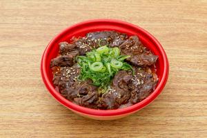 熟成ハラミ焼肉丼 小盛