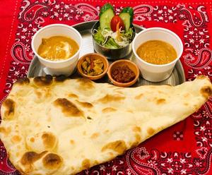 2 Curry Naan Set