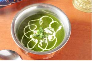 豆ほうれん草カレー Bean Spinach Curry