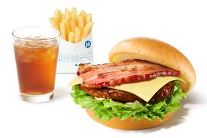モスバーガー 【ドリンクセット】チーズベーコン テリヤキバーガー