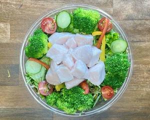 【当店の人気No.1】超しっとり鶏むねサラダボウル 【Popularity No.1】 Super moist chicken meat salad bowl