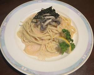 タラコクリームパスタ
