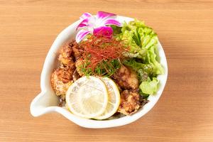 峰 オリジナル唐揚げ丼【menu限定】
