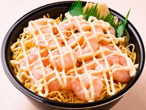 魚丼 ボイルえびマヨ丼 (119)