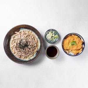 道産もち豚のカツ丼セット