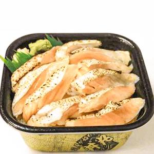 丼丸 あぶりトロサーモン丼