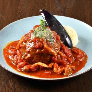 トマト煮込みハンバーグ