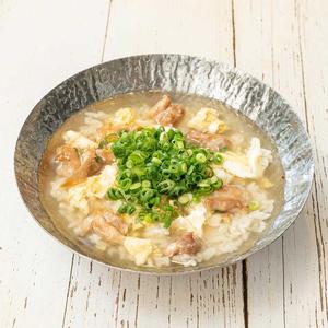 【癖になる】ねぎたっぷり鶏雑炊