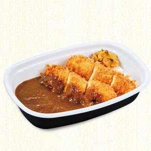 国産ささみかつカレー弁当 Curry Rice with Japanese Chicken Tender Cutlet
