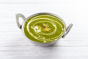 ほうれん草チキンカレー