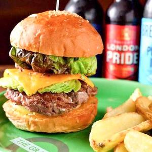 アボカドチーズバーガー【ポテト付きのセット】