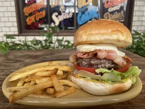 ベーコンエッグバーガー【BACON EGG BURGER】