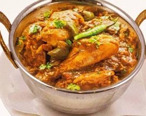 カダイチキンカレー Kadai chicken curry