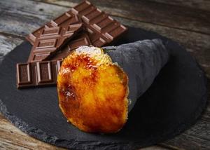 チョコアイスクレープブリュレ Choco Ice Cream Crepe Brulee