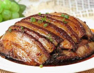 梅菜蒸肉(豚肉蒸し野菜のせ)