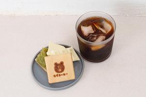 アイスコーヒー＆コグマのモナカ(ずんだ)