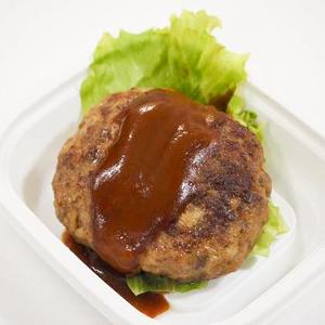 肉汁あふれるハンバーグ