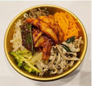 イカ炒めビビンバ