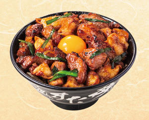 豚ハラミ牛ホルモン焼肉すた丼肉2倍