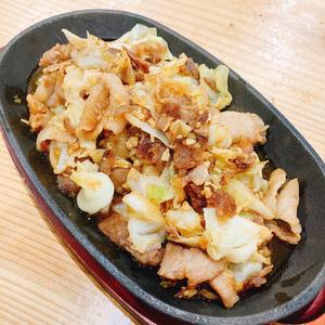 豚バラ鉄板焼肉単品(スタミナ焼肉ダレ)