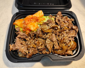 カルビ弁当ご飯大盛