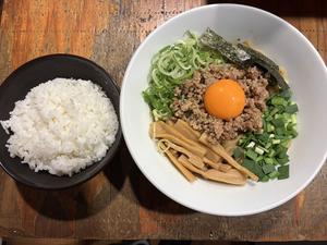 台湾まぜそば+白ごはんセット
