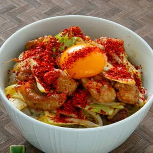 ホルモン韓国焼丼