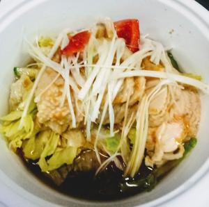 蒸し鶏の葱油かけ