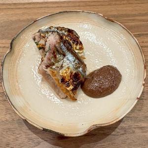 秋刀魚の炭火焼き