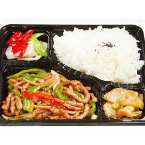 青椒肉絲弁当