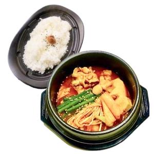 キムチ鍋弁当