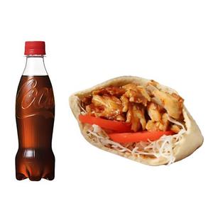 ケバブサンド(ドリンク付き)Kebab Sandwich (with drink)