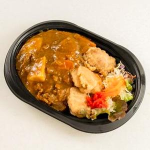 唐揚げカレーライス