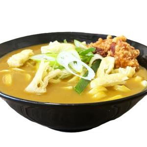 唐揚げカレーうどん