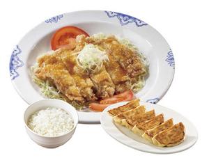 バーミヤン 油淋鶏セット