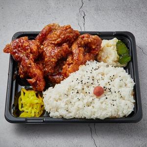 ヤンニョムチキン弁当 唐揚げ4個