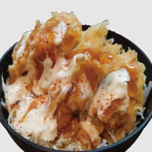 ジョニーのからあげ とり天南蛮丼