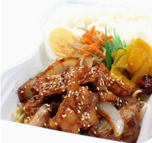 味噌ホルモン弁当