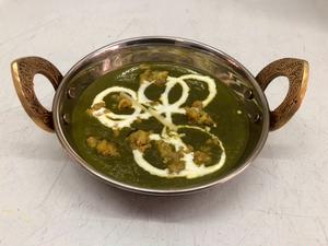 ほうれん草キーマカレーKeema spinach curry